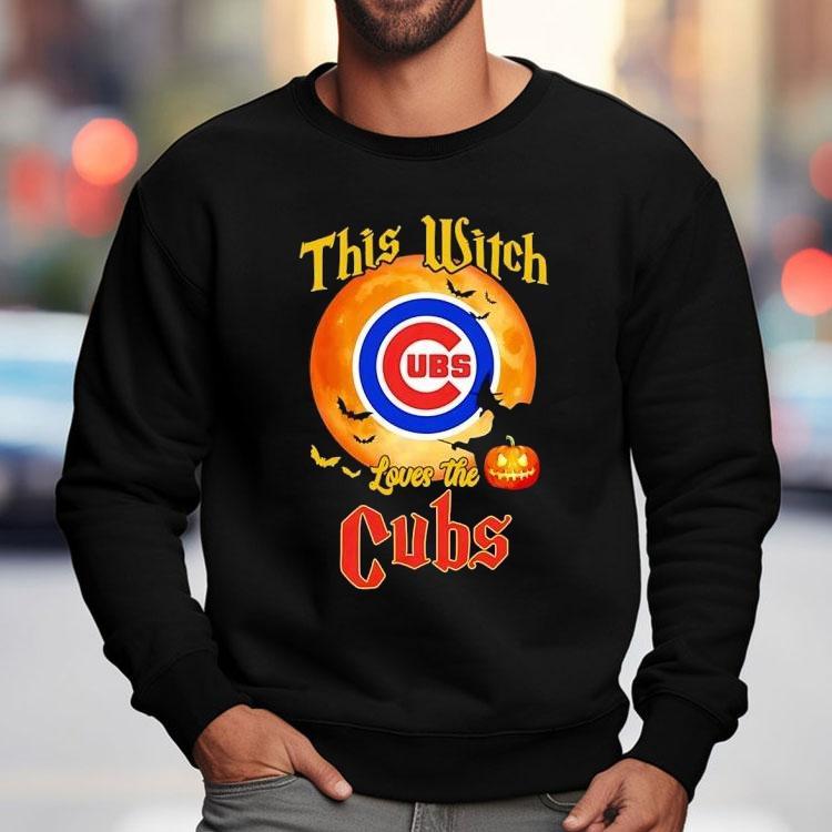 This Witch Loves The Chicago Cubs Halloween Shirt This Witch Loves The Chicago Cubs Halloween Shirt