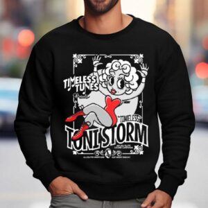 Toni Storm In Her Timeless Tunes Hollywood Glamor Sweatshirt