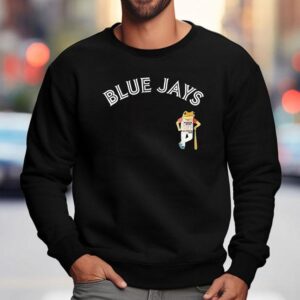 Toronto Blue Jays Bad Bunny Head Logo Signature Sweatshirt