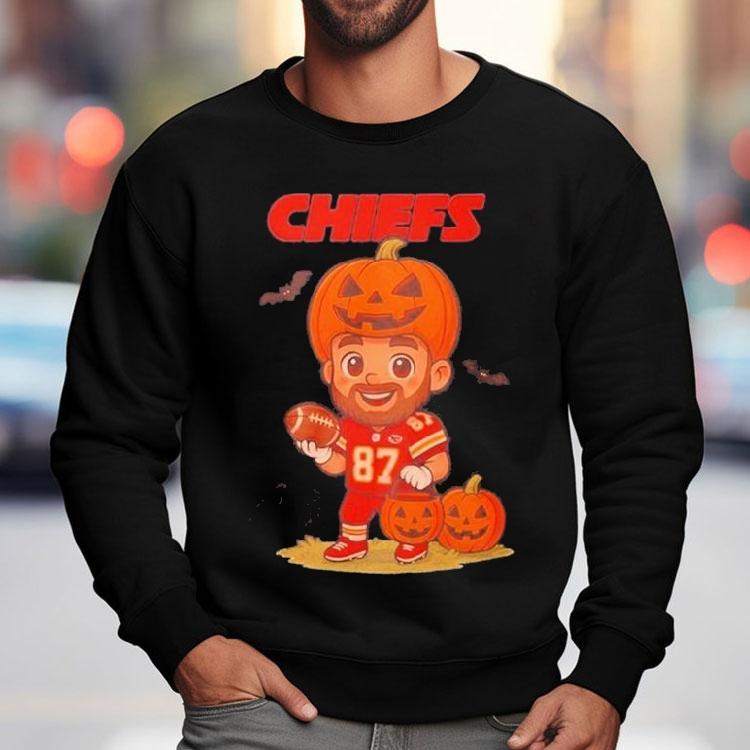 Travis Kelce Kansas City Chiefs Halloween 2025 Shirt Travis Kelce Kansas City Chiefs Halloween 2025 Shirt