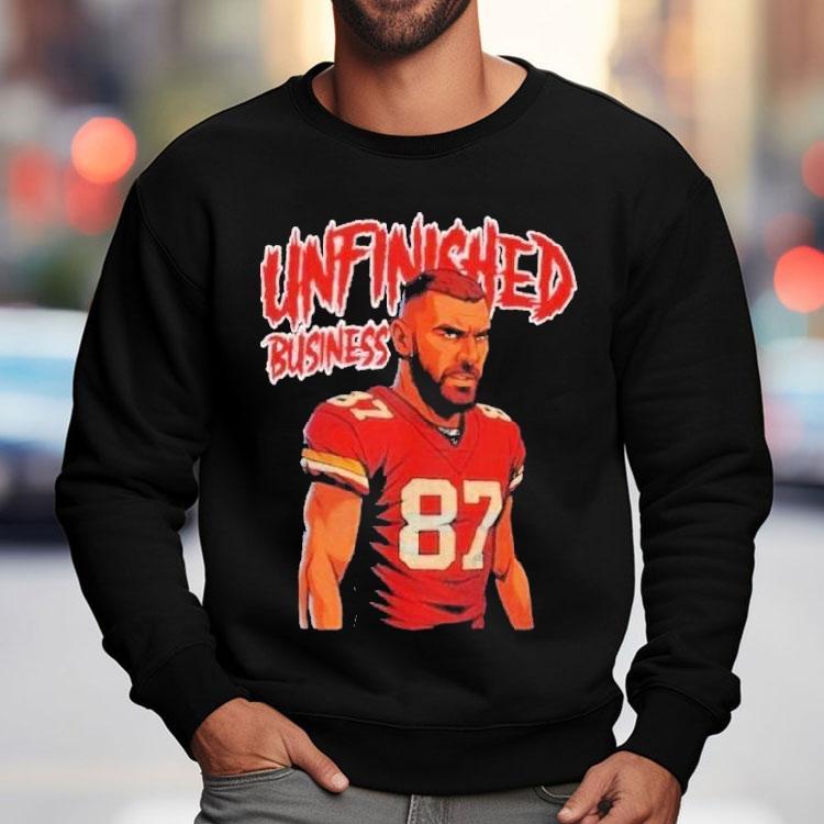 Travis Kelce Unfinished Business Shirt Travis Kelce Unfinished Business Shirt