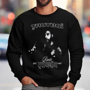 Troyboi Rootz Est 1987 Portrait Shirt 3 Troyboi Rootz Est Portrai Sweatshirt