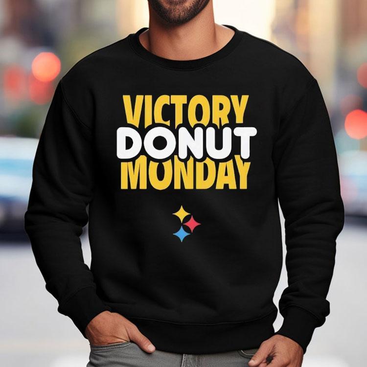 Victory Donut Monday Pittsburgh Slers Nfl Shirt Victory Donut Monday Pittsburgh Slers Nfl Shirt