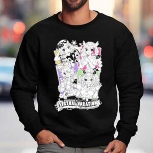 Virtual Vacation Los Angeles 2025 Anime Shirt 3 Virtual Vacation Los Angeles Anime Sweatshirt