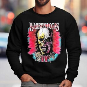 Warren Lotas It Clown Halloween Skull Shirt 3 Warren Lotas It Clown Halloween Skull Sweatshirt