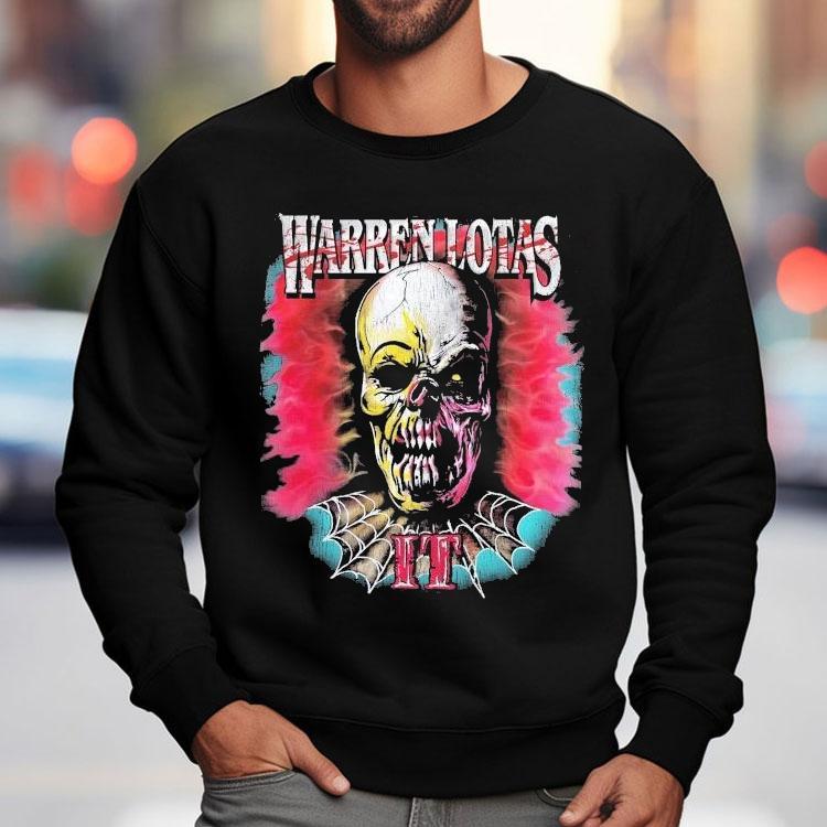Warren Lotas It Clown Halloween Skull Shirt Warren Lotas It Clown Halloween Skull Shirt