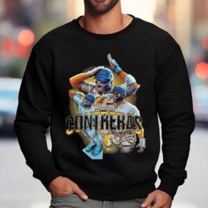 William Contreras Milwaukee Brewers Sign Sweatshirt