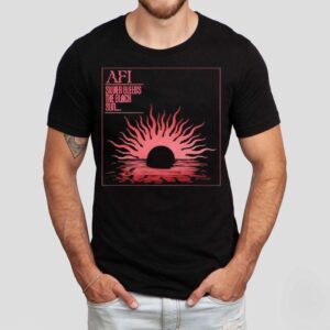 Afireinside Afi Silver Bleeds The Black Sun Tshirt