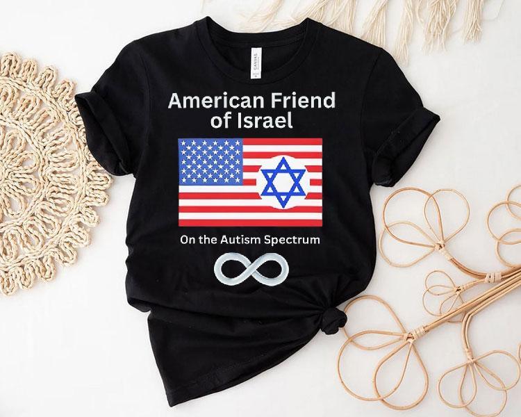 American Friend Of Israel On The Autism Spectrum Shirt 4 American Friend Of Israel On The Autism Spectrum Tshirt