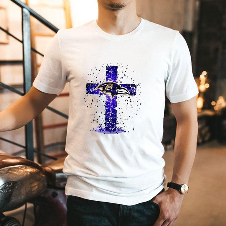 Baltimore Ravens I Can Do All Things Through Chris Cross Shirt 2 Baltimore Ravens I Can Do All Things Through Chris Cross Tshirt