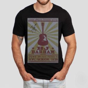 Bj Barham Fischer, Texas June 28 2025 Shirt Bj Barham Fischer, Texas June 28 2025 Shirt