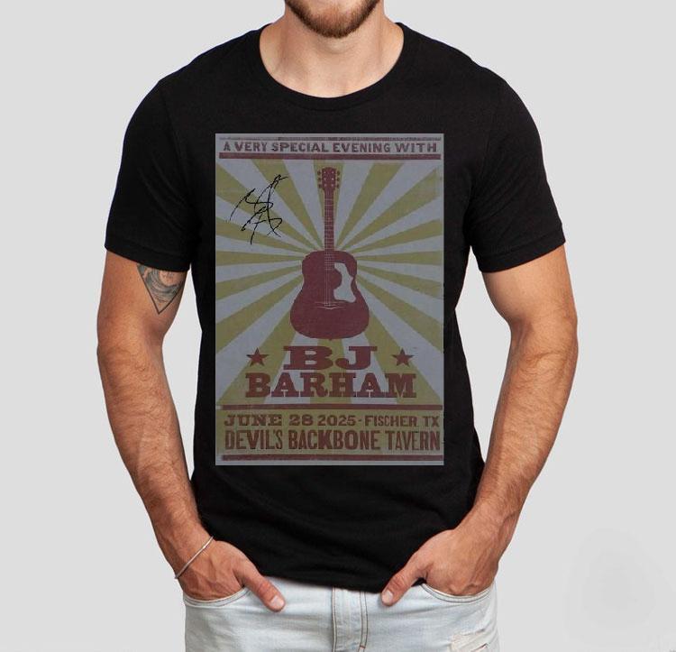 Bj Barham Fischer, Texas June 28 2025 Shirt 4 Bj Barham Fischer Texas June Tshirt