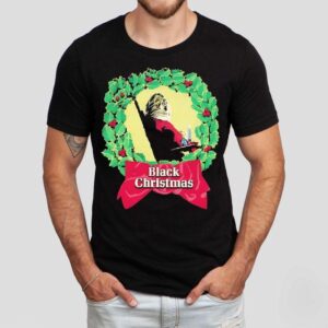 Black Chrismas Holiday Classic Tshirt