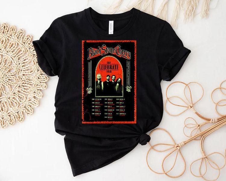 Black Stone Cherry The Celebrate Tour 2026 Shirt 4 Black Stone Cherry The Celebrate Tour Tshirt