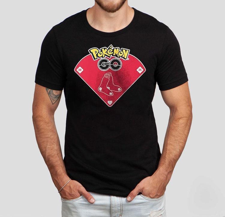 Boston Red Sox X Pikachu Shirt 4 Boston Red Sox X Pikachu Tshirt