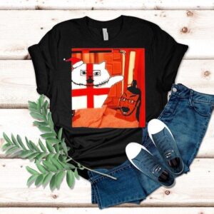 Cal Clear Them Out Cat Christmas Shirt