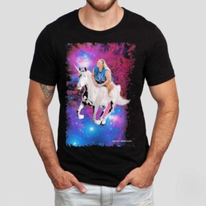 Chelcie Lynn Trailer Trash Tammy Space Unicorn Shirt