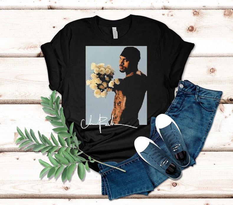 Chris Brown Flower Shirt Chris Brown Flower Shirt