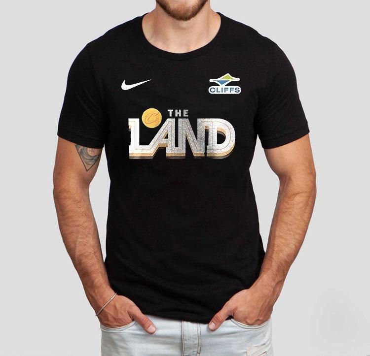 Cleveland Cavaliers The Land Logo City Edition Shirt 4 Cleveland Cavaliers The Land Logo City Edition Tshirt