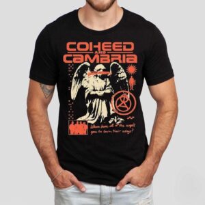 Coheed And Cambria When Have All Of The Angels Gone To Burn Heir Wings Shirt