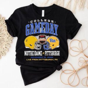 College Gameday Notre Dame Vs. Pittsburgh November 15th 2025 Live Pa Shirt