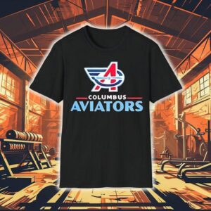 Columbus Aviators Logo Shirt Columbus Aviators Logo Shirt