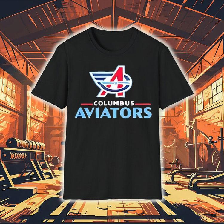 Columbus Aviators Logo Shirt 4 Columbus Aviators Logo Tshirt