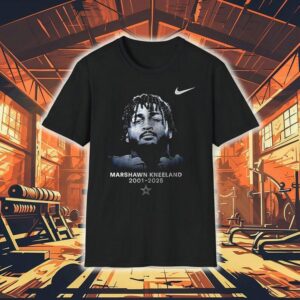 Dallas Cowboys Marshawn Kneeland Name And Number Portrait Signature Tshirt