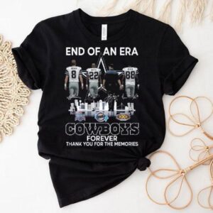 Dallas Cowboys End Of An Era 2025 With Aikman Smith Irvin Signatures Skyline Shirt Dallas Cowboys End Of An Era 2025 With Aikman Smith Irvin Signatures Skyline Shirt