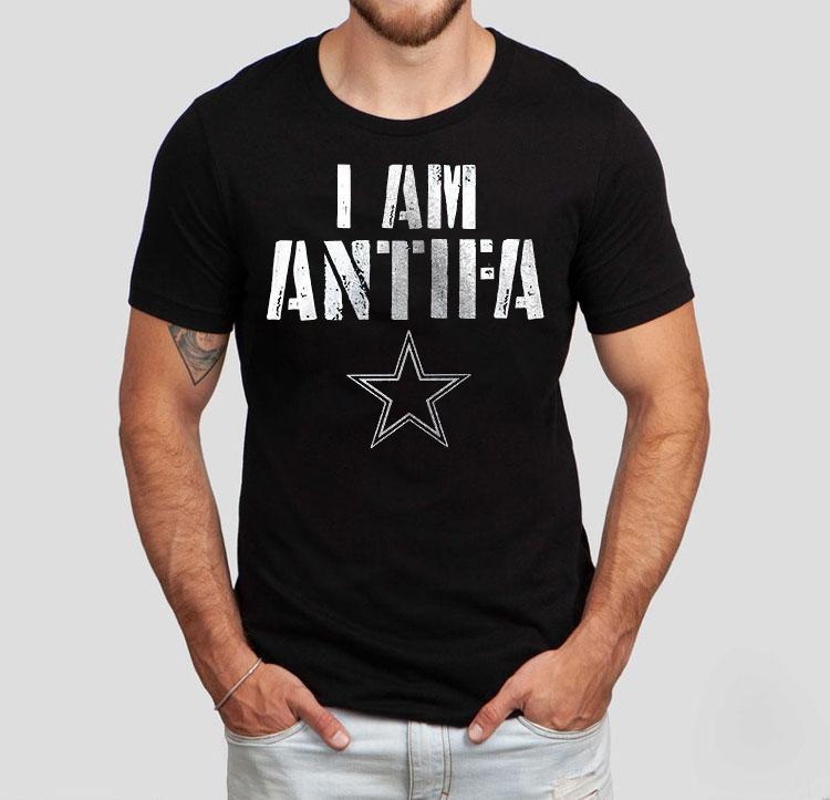 Dallas Cowboys I Am Antifa Against Fascism Shirt 4 Dallas Cowboys I Am Antifa Against Fascism Tshirt