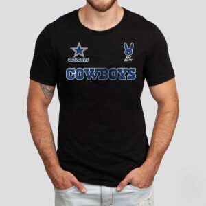 Dallas Cowboys Nfl Bad Bunny 2025 The Halftime Show Mascot Pose Shirt