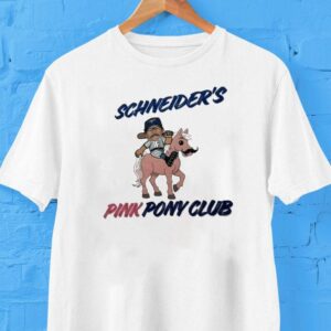 Davis Schneider Pink Pony Club Toronto Blue Jays Shirt Davis Schneider Pink Pony Club Toronto Blue Jays Shirt