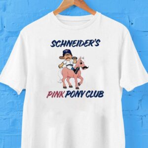 Davis Schneider Toronto Blue Jays Schneider’s Pink Pony Club Shirt Davis Schneider Toronto Blue Jays Schneider’s Pink Pony Club Shirt