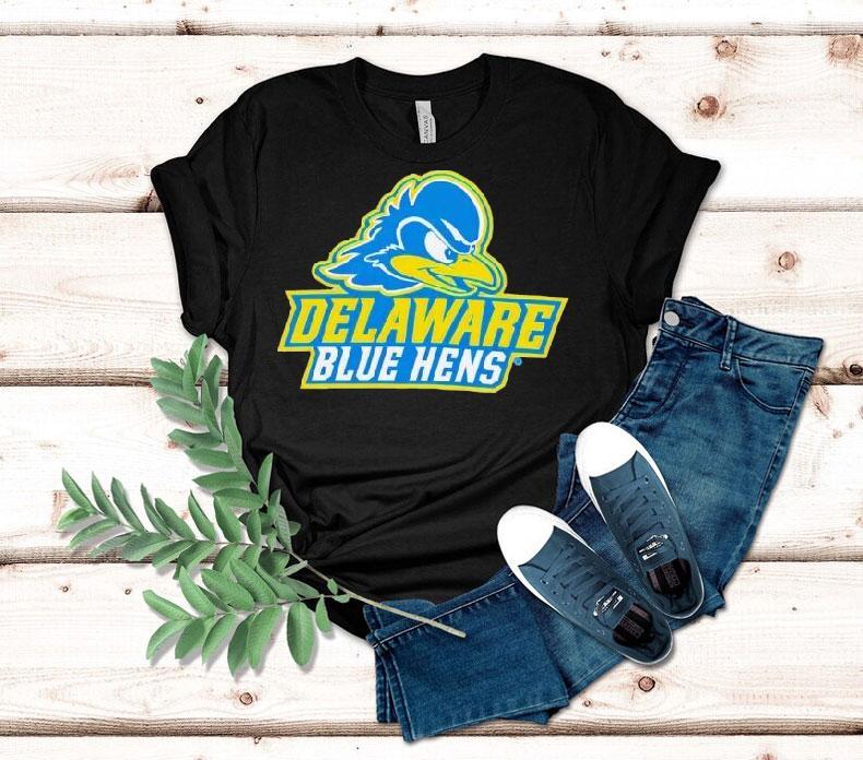 Delaware Fightin' Blue Hens Logo Shirt 4 Delaware Fightin Blue Hens Logo Tshirt