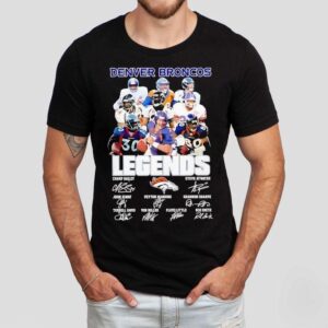 Denver Broncos Legends Name Signatures Shirt Denver Broncos Legends Name Signatures Shirt