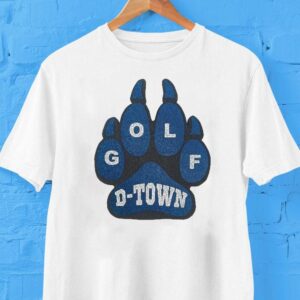 Detroit Lions Golf Wang D-town Foam Paw Shirt