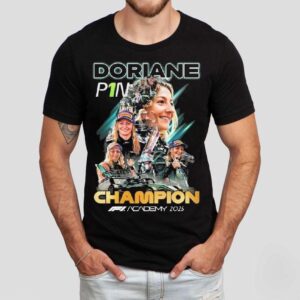 Doriane Pin Champions F1 Academy 2025 Signature Shirt Doriane Pin Champions F1 Academy 2025 Signature Shirt