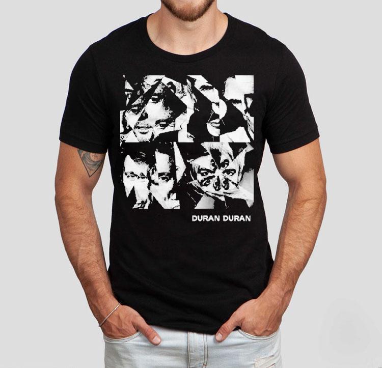 Duran Duran Mirror Collage Shirt 4 Duran Duran Mirror Collage Tshirt