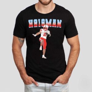 Emmett Johnson H21sman Nebraska Cornhuskers Football Shirt