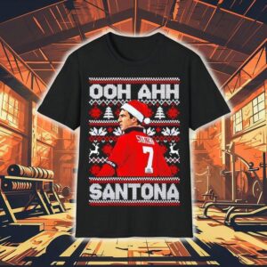Eric Cantona Ooh Ahh Santona Christmas Shirt