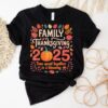 Family Thanksgiving 2025 Time Spent Together Is A Blessing Funny Shirt