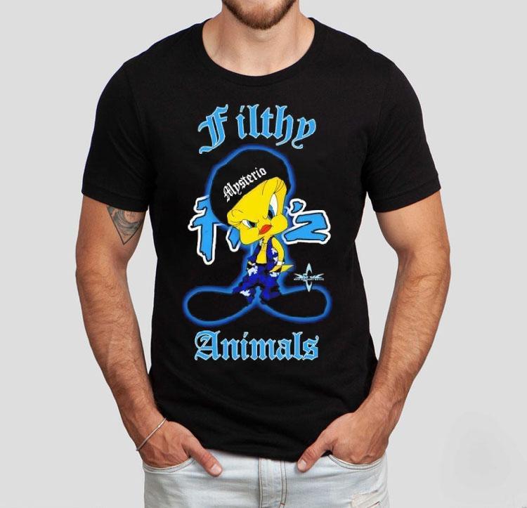 Filthy Animals Tweety Bird Rey Mysterio Graphic Shirt 4 Filthy Animals Tweety Bird Rey Mysterio Graphic Tshirt