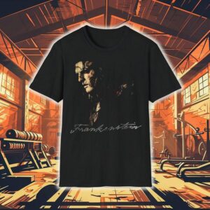 Frankenstein Portrait Text Shirt