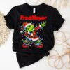 Fred Meyer X Grinch Lights Dabbing Christmas Shirt