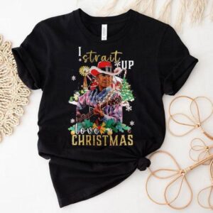 George Strait I Strait Up Love Christmas Shirt
