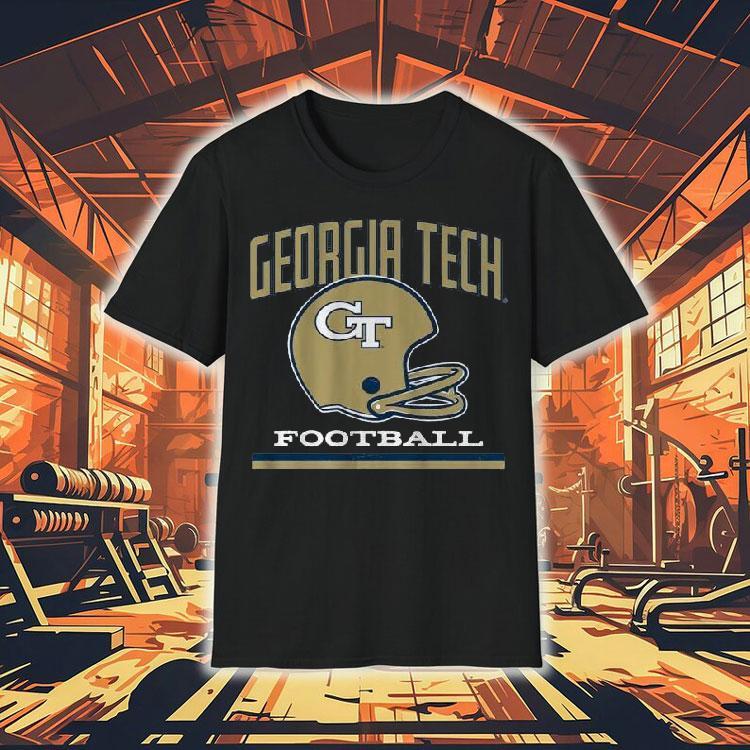 Georgia Tech Football Vintage Helmet Shirt Georgia Tech Football Vintage Helmet Shirt