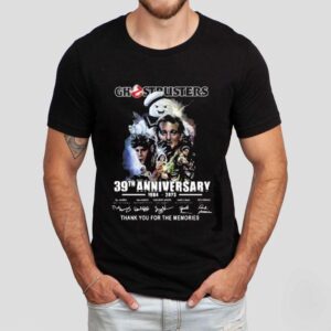 Ghostbusters 39th Anniversary 1984 – 2023 Thank You For The Memories Signatures Shirt Ghostbusters 39th Anniversary 1984 – 2023 Thank You For The Memories Signatures Shirt
