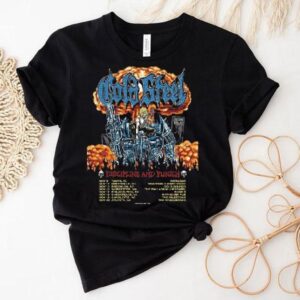 Gold Sl Discipline And Punish Tour 2025 North America November City Shirt