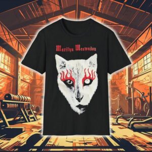Gothicat Marilyn Meownson Tshirt