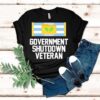 Government Shutdown Veteran Ecorative Ribbon Shirt